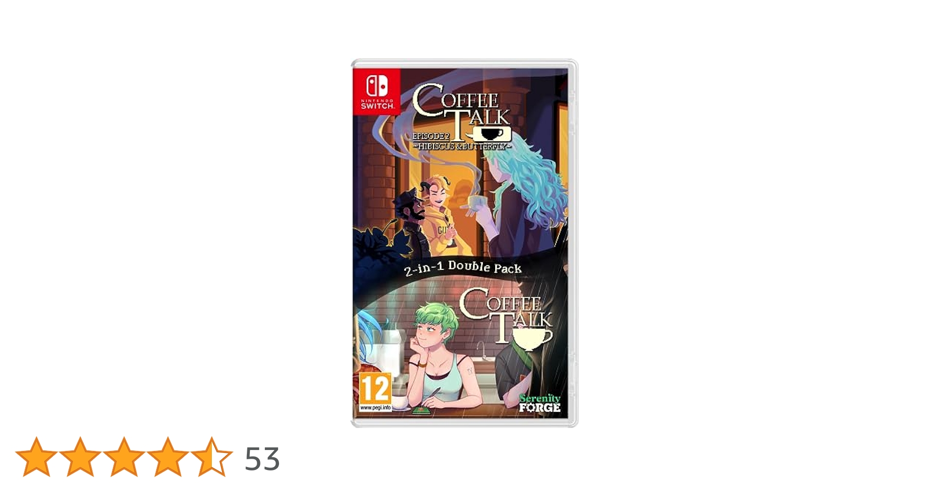 Switch Coffee Talk DOUBLE PACK 欧州版　新品未開封 Coffee Talk 1+2 Double Pack Edition Nintendo Switch : Amazon